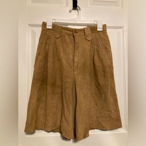 Vintage Ralph Lauren suede shorts